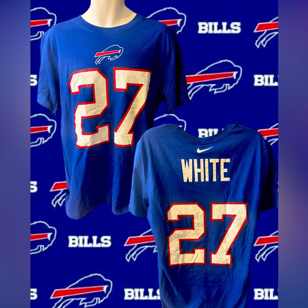 Buffalo Bills Mafia Men's Large L  Tre'Davious White #27 Nike Jersey Shirt NWT